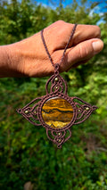 Wild Earth – Tiger Iron Pendant