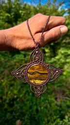 Wild Earth – Tiger Iron Pendant