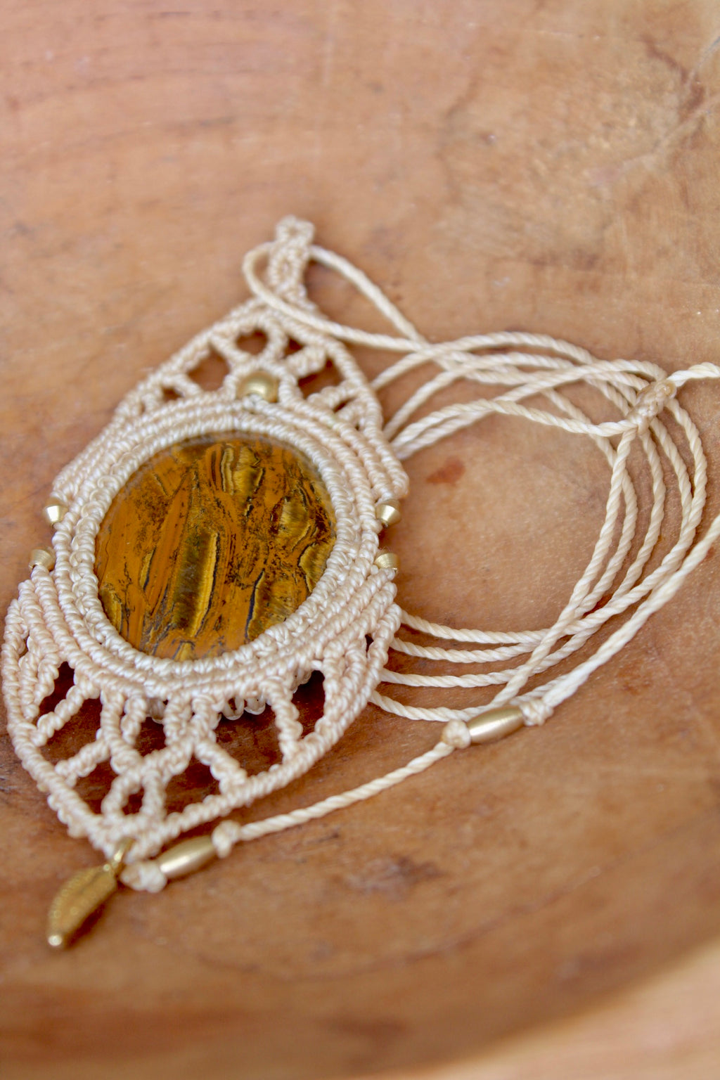 Wild Spirit Tiger Iron Pendant