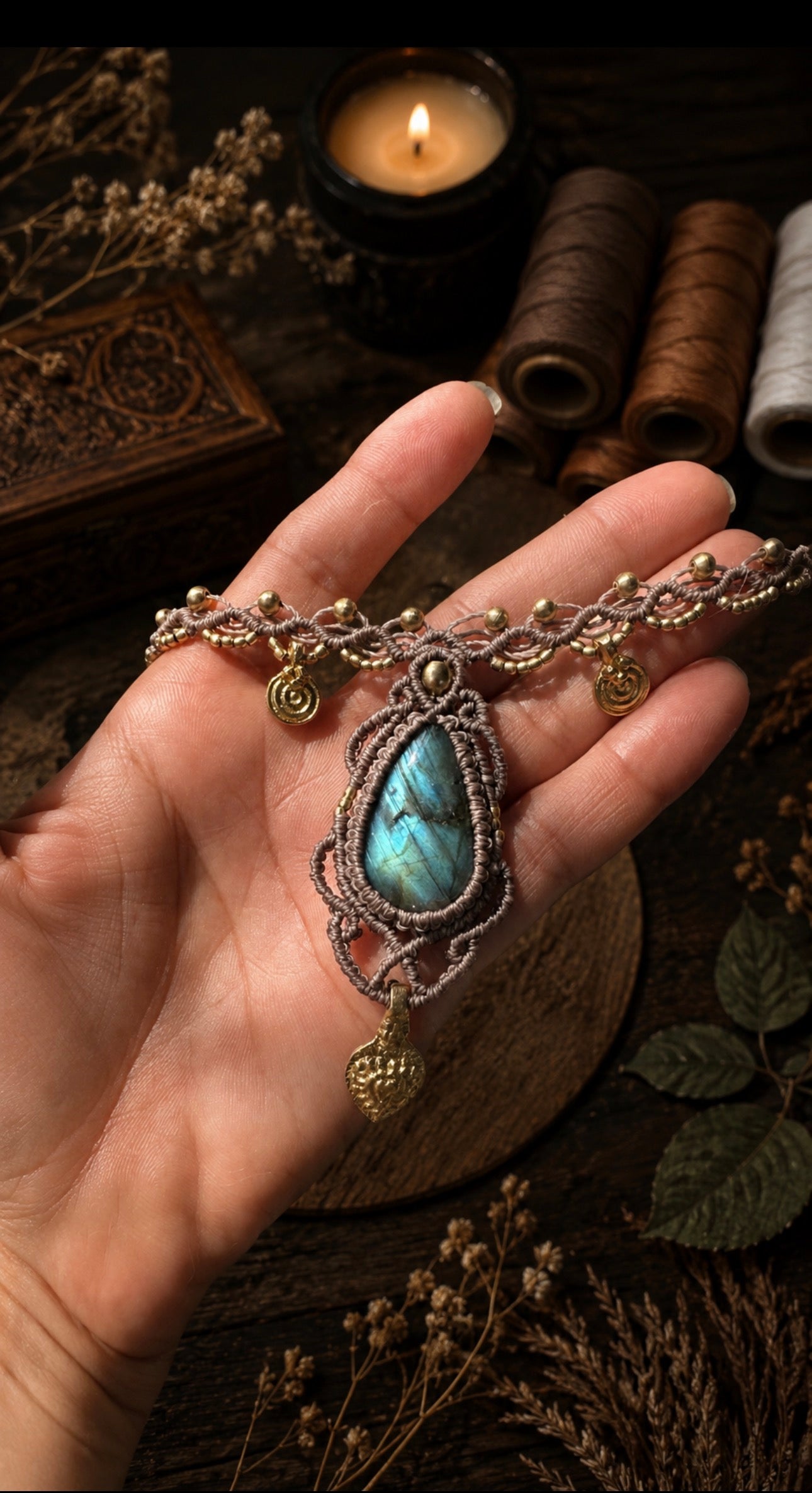 Wildlight Labradorit Choker