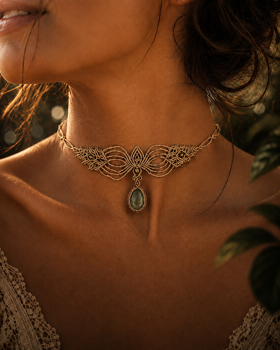 Brautblüten-Halsband