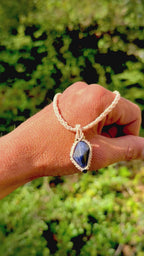 Sodalith – Blaue-Seele-Halskette