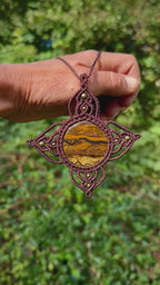 Wild Earth – Tiger Iron Pendant